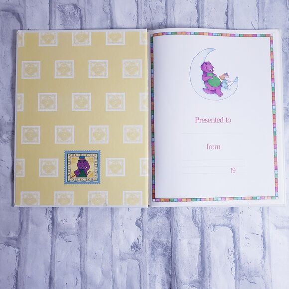 Vintage Storybook Barney Just Imagine - Picture 3 of 5